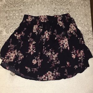 Don’t Ask Why Floral Skirt